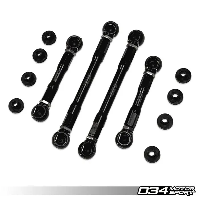 034Motorsport Billet Aluminum Adjustable Lowering Link Kit - Audi Sq5 (B9+) 1