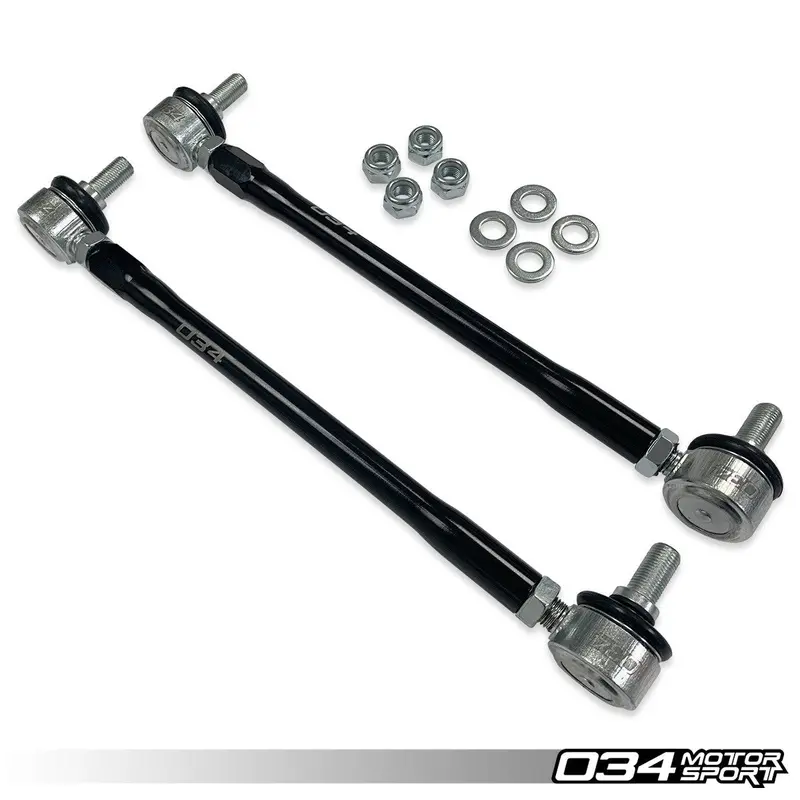 034Motorsport Dynamic+ Billet Adjustable Front Sway Bar End Link Kit 1