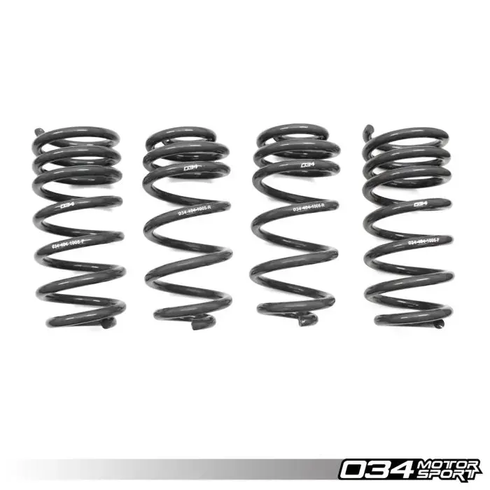 034Motorsport Dynamic+ Lowering Springs - Audi S4 - S5/Rs5 (B9+) 1