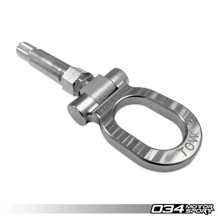 034Motorsport Stainless Steel Tow Hook (105Mm) - Vw/Audi Mqb (Mk7+) (B8+) (B9+) 1