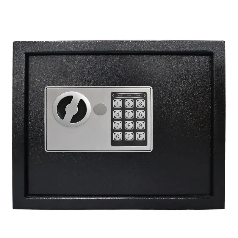 1.2 Cu Ft Compact Digital Electronic Safe Box With Keypad Lock Black Nm001 1