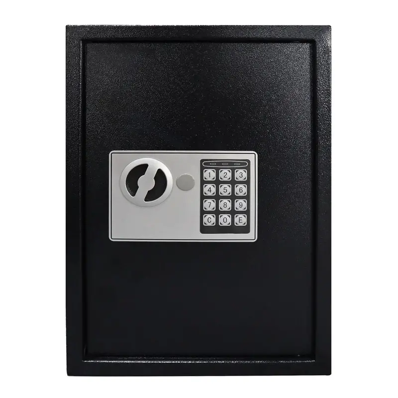 1.85 Cu Ft Large Digital Electronic Safe Box With Keypad Lock Black Nm002 1