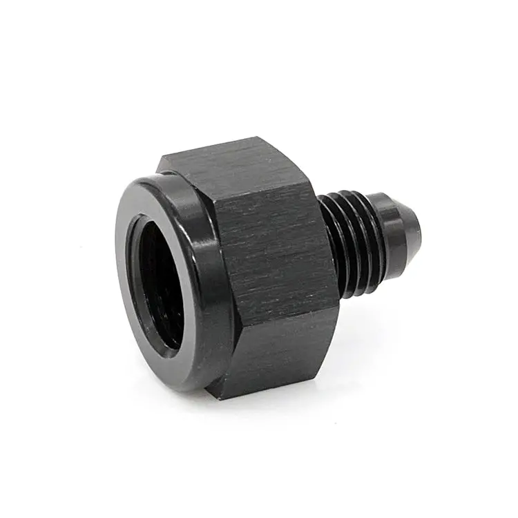 -10An Female An To -6An Male An Flare Reducing Adapter, Black Hard Anodized 1