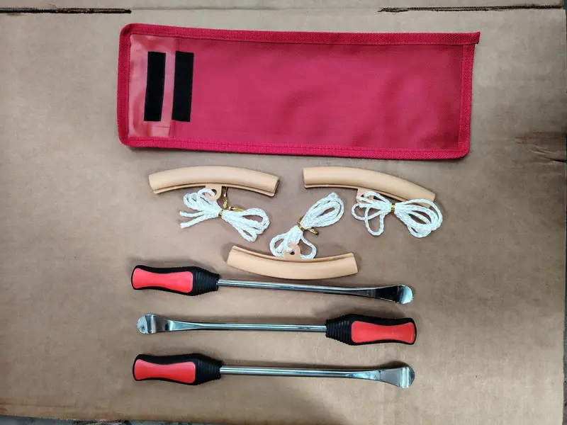 11.5" Steel Tire Levers Spoon Set Motorcycle Bicycle Atv Tire Changing Repair Tools Stl0115 1