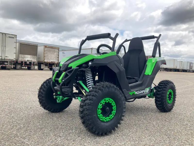 1200W 48V Electric Go Kart Utv – Off-Road Buggy With Reverse Gear & Roll Cage | Hwl7182 1