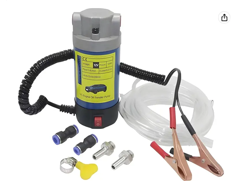 12V Electric Engine Oil Pump 1–3 L/Min 100W Portable Oil Transfer Pump Egp12 1