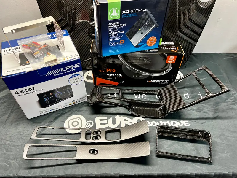 1St Gen Nsx Dash Audio Upgrade Complete Package #3 1