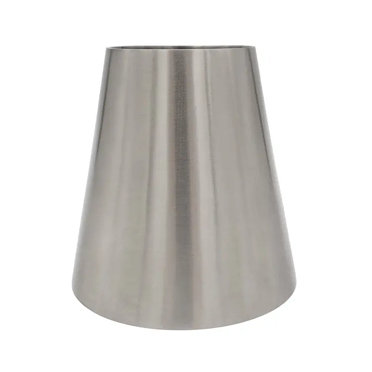 2.500" Od X 2.250" Od 16Ga Reducer (2.500" Long) - Brushed Finish - 304 Stainless 1