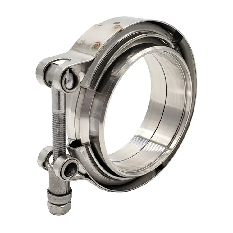 2.500" V-Band Assembly Mild Steel/Stainless Combination - Standard Clamp 1