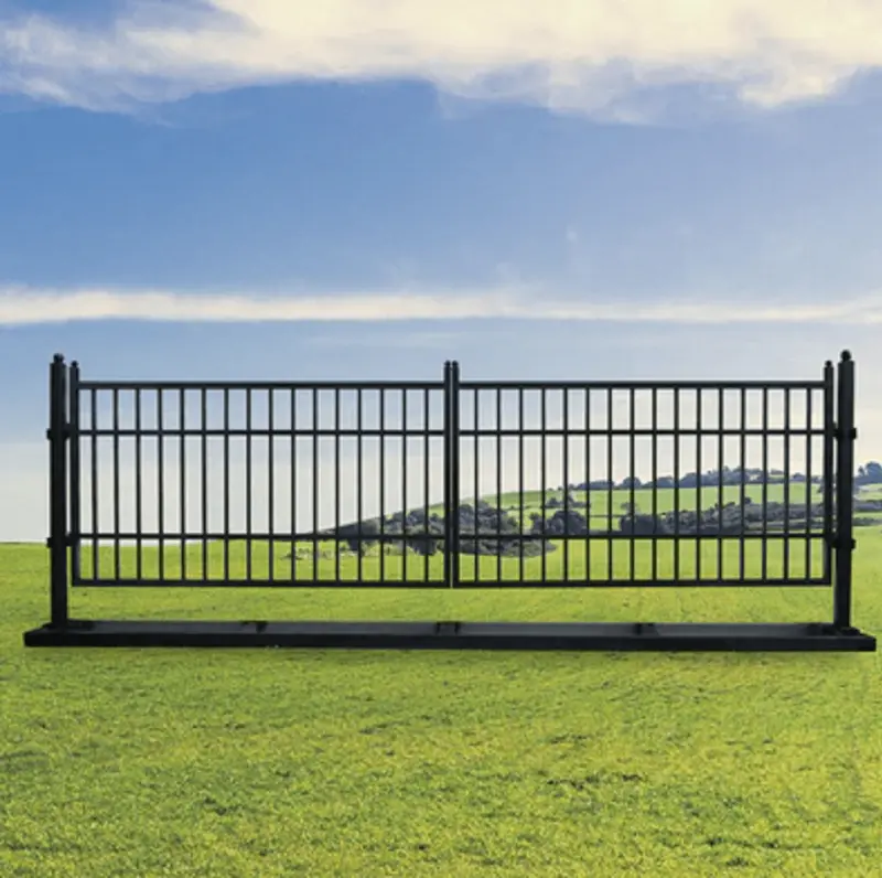 20 Ft Farm Driveway Gate – Heavy-Duty Galvanized Steel Fence Entry | Model Tm18ncc 1