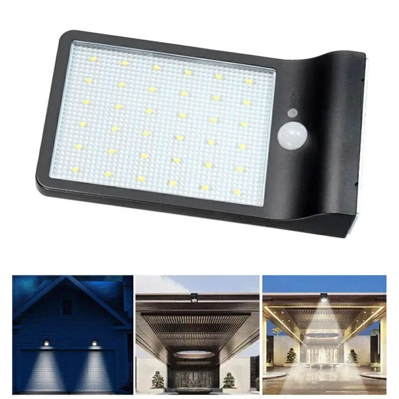 20 Led Solar Motion Sensor Security Light – Ip65 Waterproof Outdoor Wall Light For Yard, Garage & Garden | 52659 1