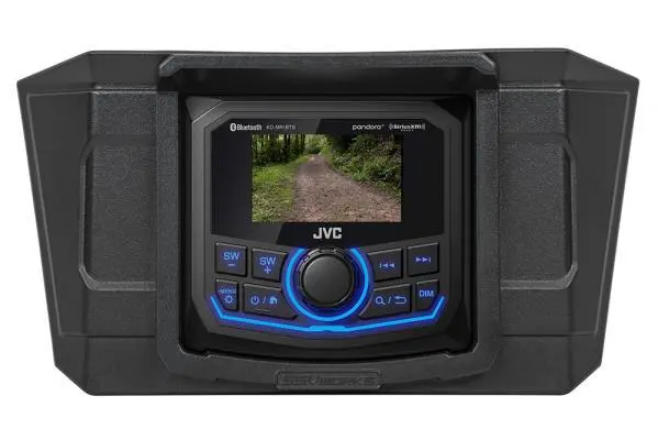2020+ Polaris Rzr Pro Series Jvc Mr1 Media-Receiver Plug-&-Play Kit 1