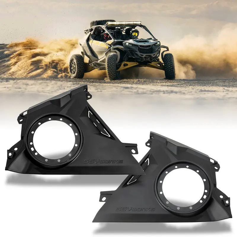 2024-2025 Can-Am® Maverick R Front-Dash 6.5" Speaker-Panels 1