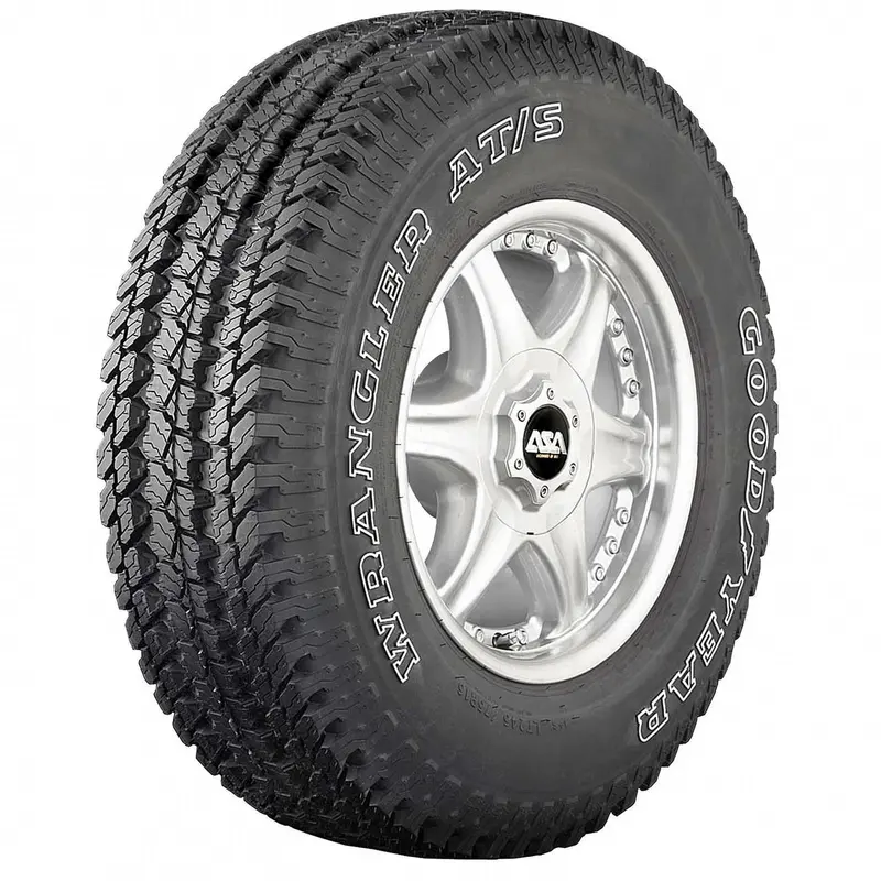 265/70R17 Goodyear Wrangler AT/S All-Terrain Tire – Load Index 113, Speed Rating S