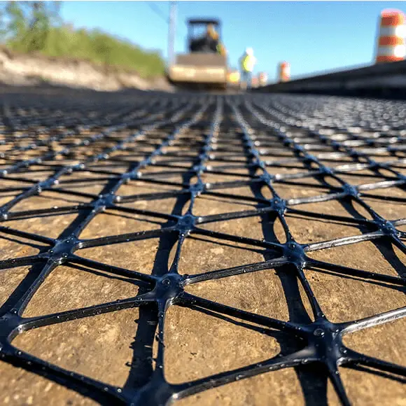 3,227 Sqft Ground Stabilization Geogrid – Soil Reinforcement Fabric For Roadbuilding 2544131 1