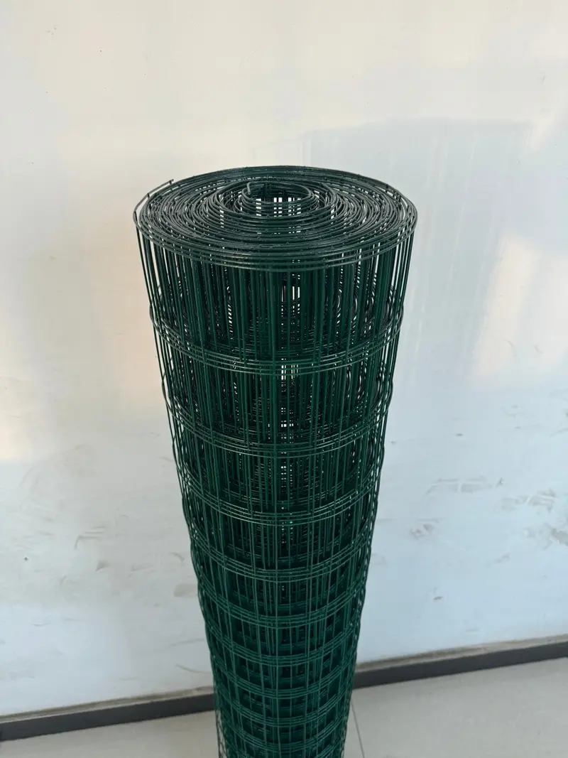 50 Ft X 4 Ft Green Vinyl Welded Wire Fence, 2 In X 3 In Mesh, 16-Gauge Garden & Utility Fencing  Wf245023g 1