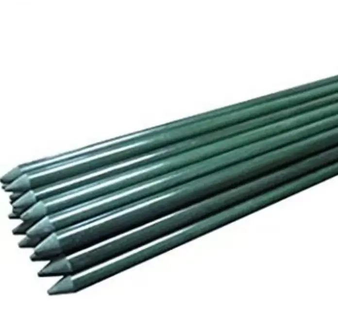 50 Pcs Fiberglass Planter & Snow Stakes 5/16" X 48" Green – Garden & Driveway Markers Fss004 1