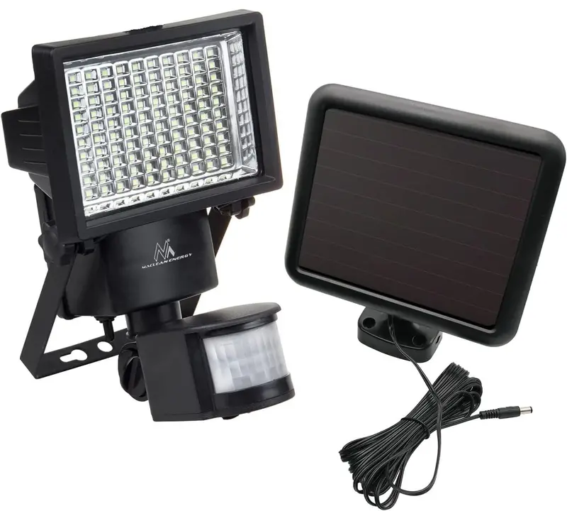 60 Led Solar Motion Sensor Flood Light – Outdoor Waterproof Security Spotlight For Yard, Garage & Garden | 527051 1