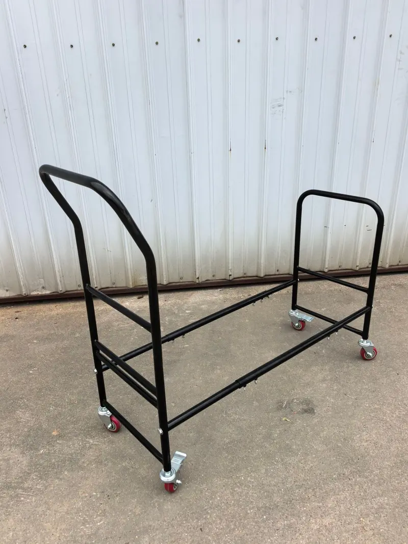 Adjustable Rolling Tire Rack Storage Cart Heavy Duty Shop Organizer Tc4822 1