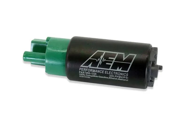 Aem 340Lph E85 Ethanol Compatible In Tank Fuel Pump 65Mm Offset Inlet - Subaru Wrx Va 1
