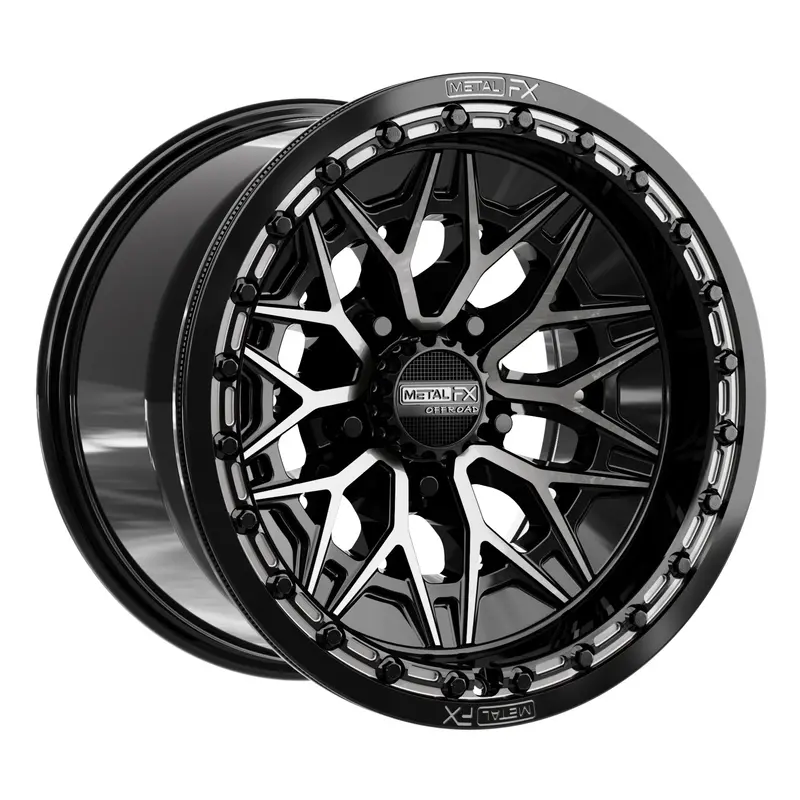 Alpha R Beadlock | Gloss Black Ddt Face 1