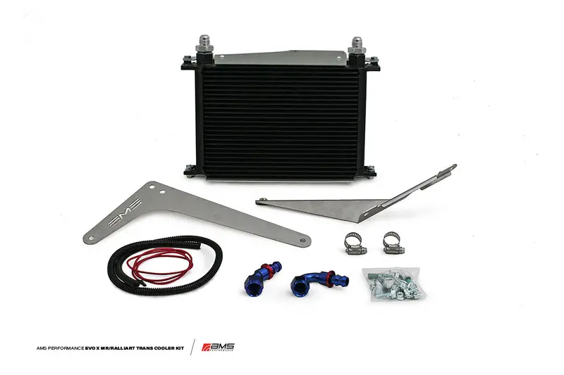 Ams Mitsubishi Lancer Evolution X Mr/Ralliart Transmission Cooler Kit 1