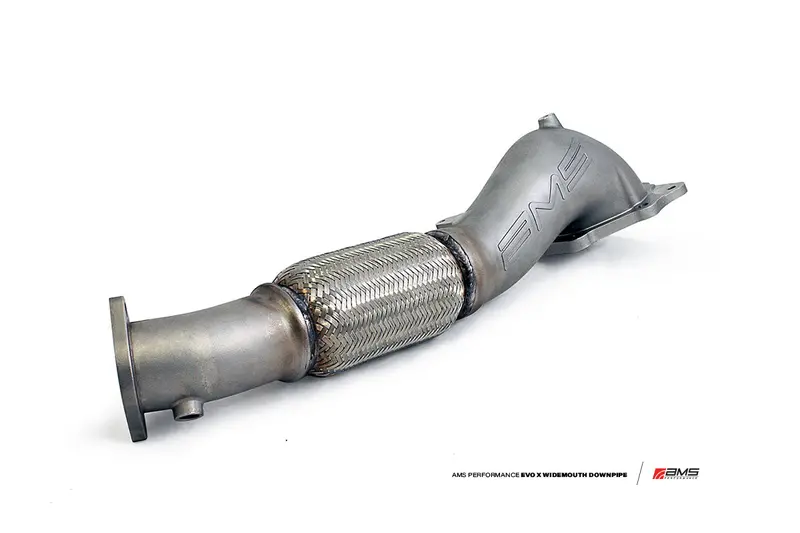 Ams Mitsubishi Lancer Evolution X "Widemouth" Downpipe 1