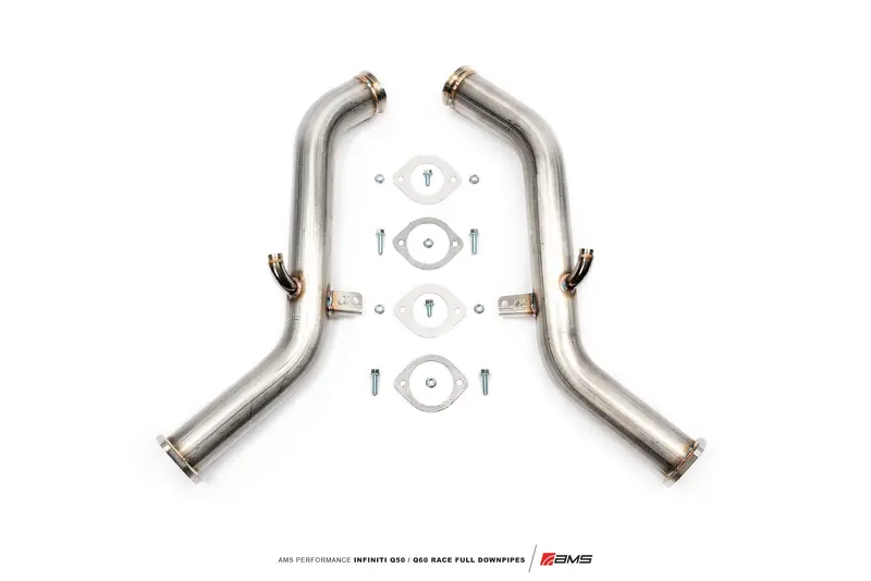 Ams Performance Vr30ddtt Race Full Downpipes 1