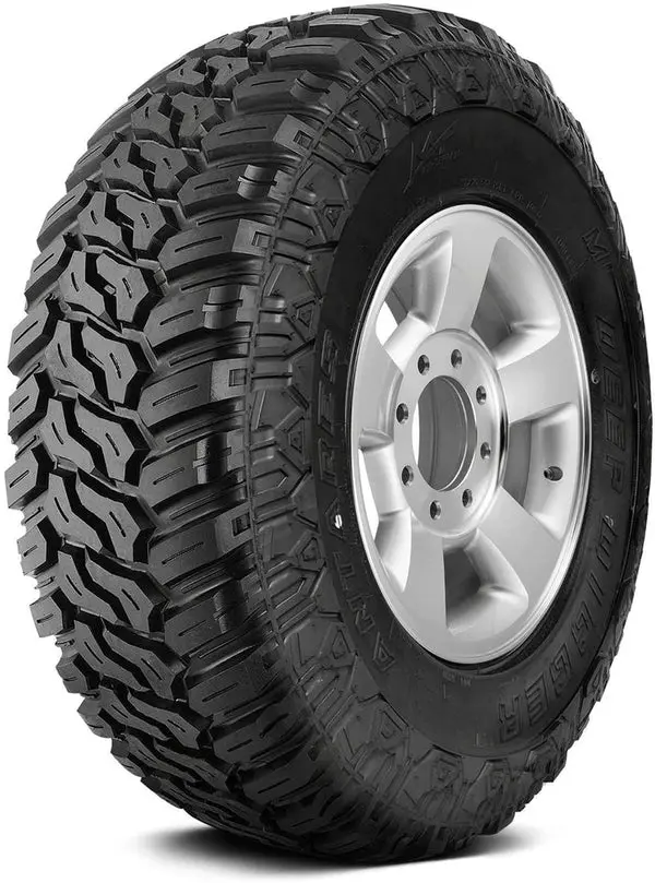 Antares Deep Digger MT 235/75R15 Mud-Terrain Tire – Dual Load Index 104/101, Speed Rating Q