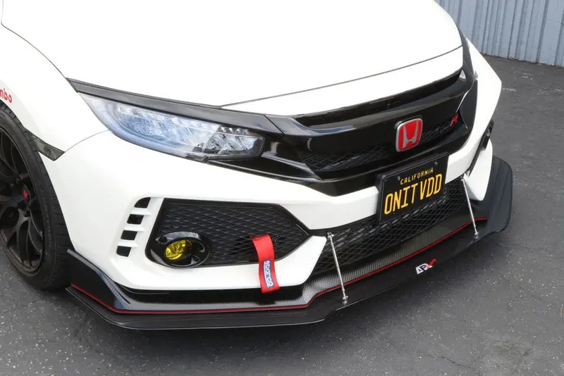 Apr Performance Front Wind Splitter - Honda Civic Type-R Fk8 1