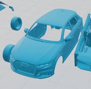 Audi Rs3 Sportback Body Shell 1