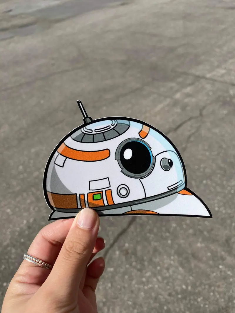Bb8 Peeker Sticker 1