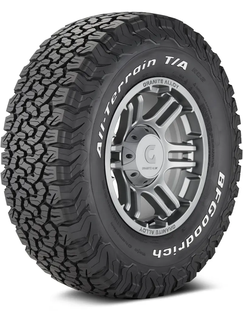 BFGoodrich All-Terrain T/A KO2 215/65R16 LT Tire – Load Range S, Dual Load Index 103/100