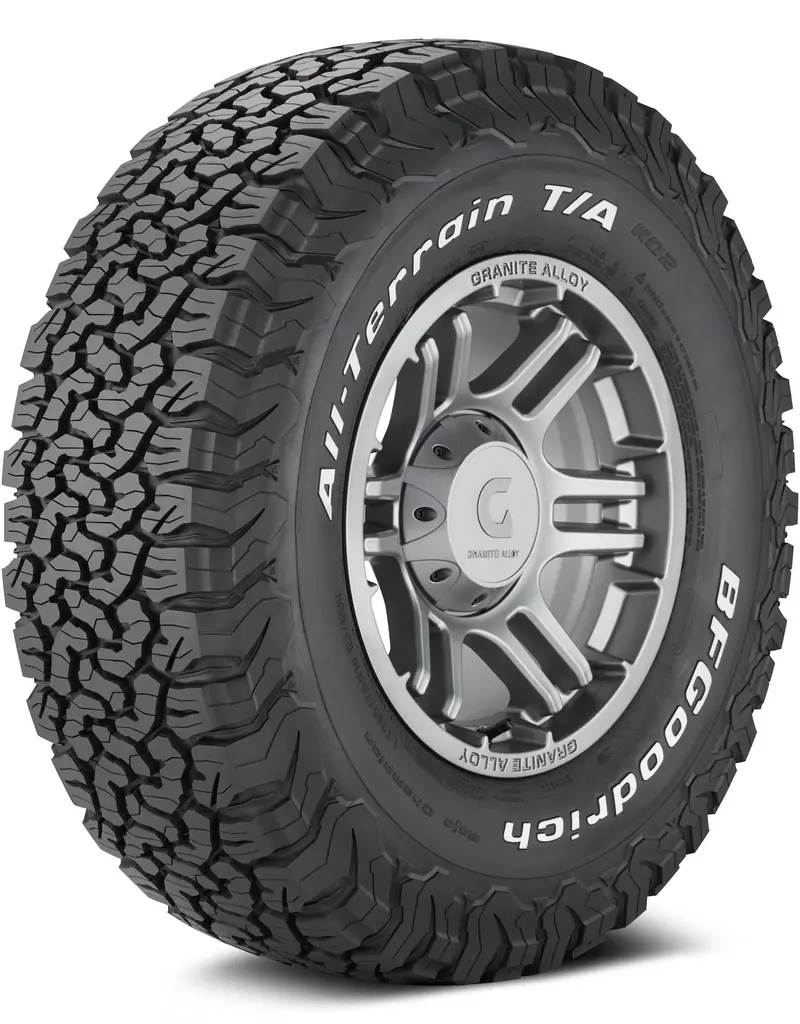 BFGoodrich All-Terrain T/A KO2 255/70R17 LT 121/118S Light Truck All-Terrain Tire