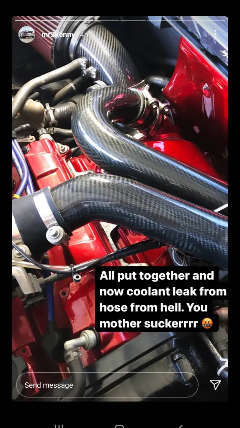 Carbon Fiber/Forged Cf Intercooler Pipes - For Side Mount Intercooler - (New Version 2.3 Q4 2022+) 1