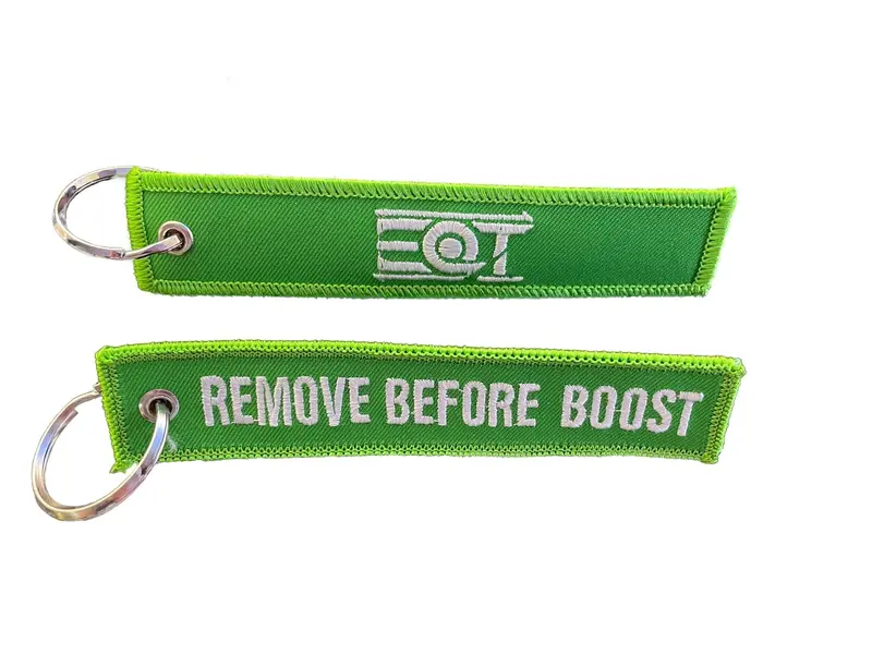 Eqt "Remove Before Boost" Keychain 1