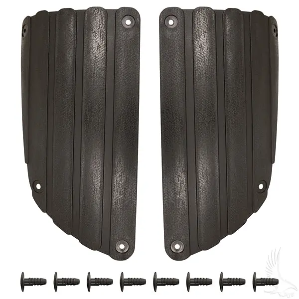 Ezgo Golf Cart Set Of 2 Scuff Guard W/ Rivets Fits Txt & Medalist 1996-2013 1