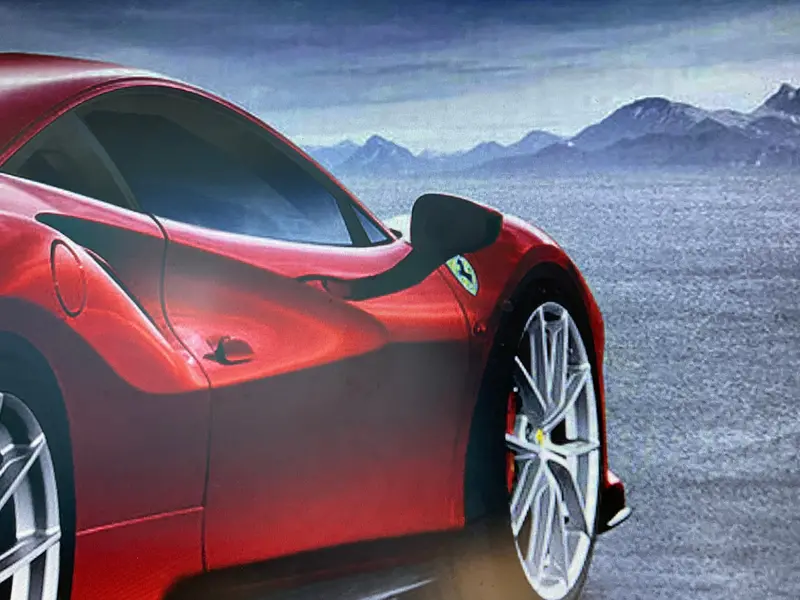 Ferrari 488 Mirrors 1