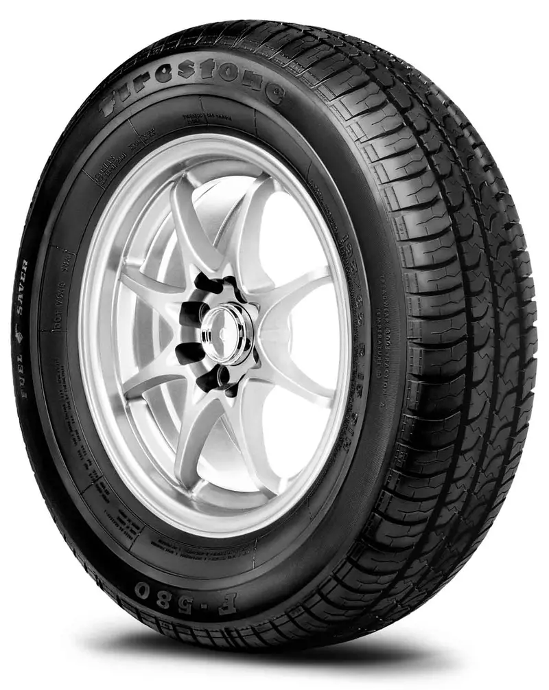 Firestone F-580 195/65R15 All-Season Passenger Tire – Load Index 91, Speed Rating H