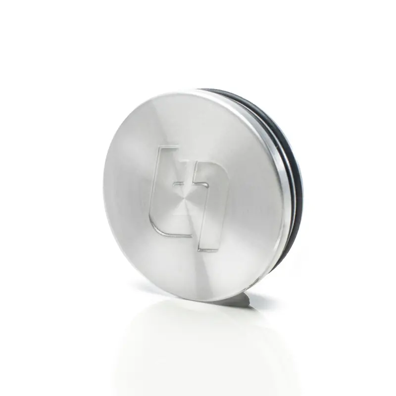 Flat Center Cap - Brushed Clear 1