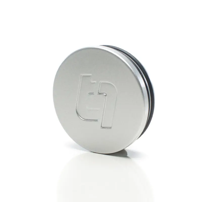 Flat Center Cap - Heritage Silver 1