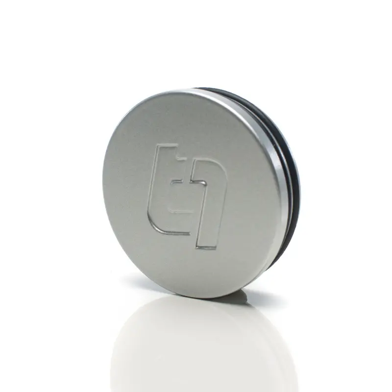 Flat Center Cap - Iridium Silver 1