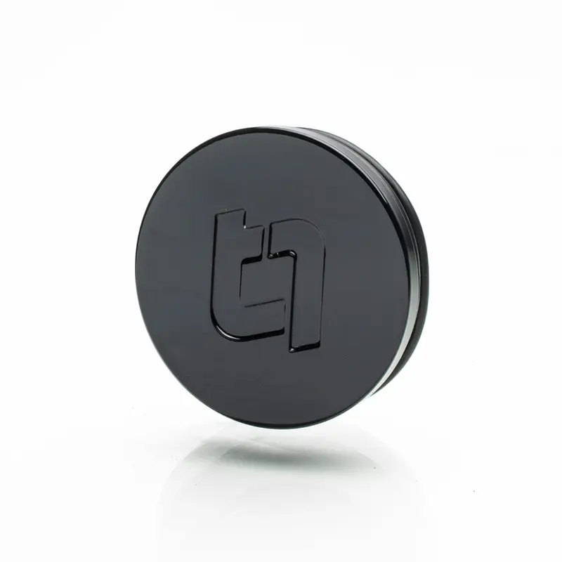 Flat Center Cap - Wicked Black 1
