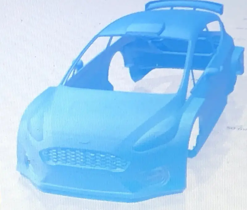 Ford Fiesta Rally Shell Body 1