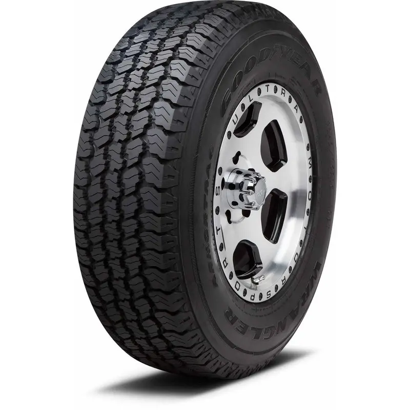Goodyear Wrangler Armortrac 265/70R17 All-Terrain Tire – Load Range LT, 121/118S Speed Rating