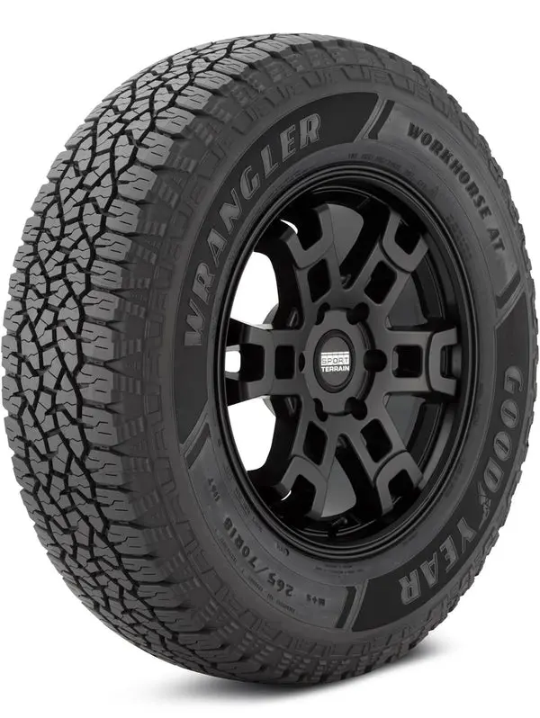 Goodyear Wrangler Workhorse AT 235/75R15 All-Terrain Tire – XL, 109S Speed Rating