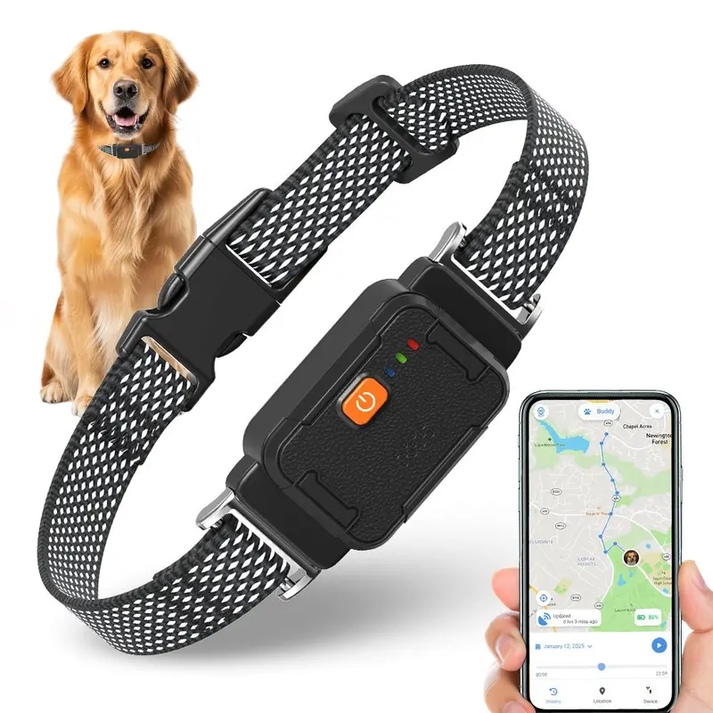 Gps Wireless Electric Dog Fence With Rechargeable Shock Collar Containment System Tz726 1