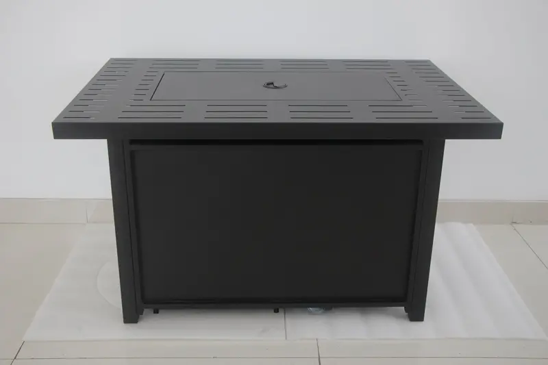 Heavy Steel Gas Fire Pit – 50,000 Btu Outdoor Propane Fire Table With Natural Gas Conversion Kit  Kld4007a 1