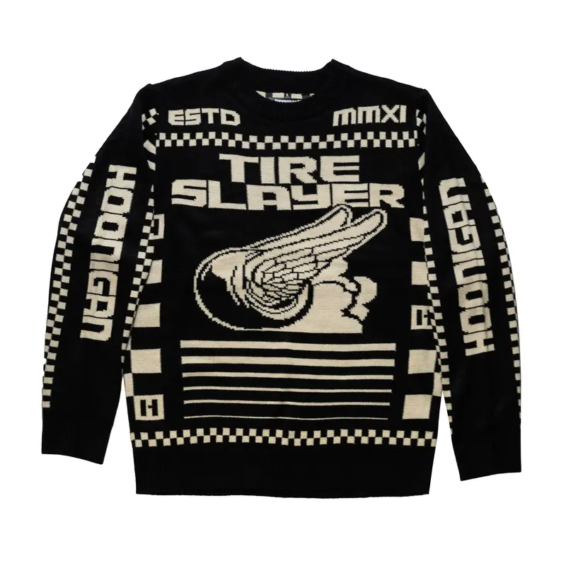 Hoonigan Tire Slayer Ugly Xmas Pullover 1