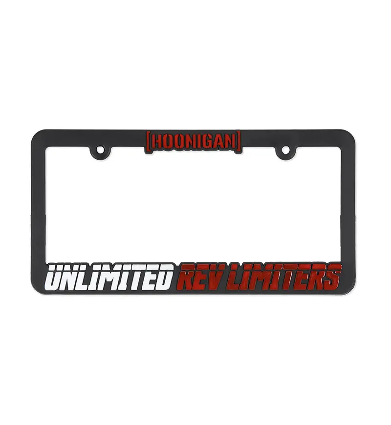 Hoonigan Unlimited Rev Limiters License Plate Frame 1